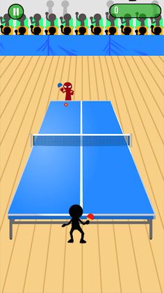 Retro Ping Pong Fun - Screenshot 1
