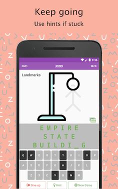 Hangman: Smart TVs, Phones - Screenshot 3