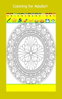 Mandala Coloring Book: Color M - Screenshot 3