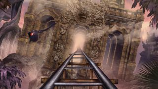 VR Temple Roller Coaster - Screenshot 2
