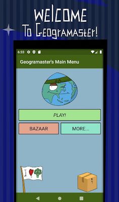 Geogramaster - A geography qui - Screenshot 1