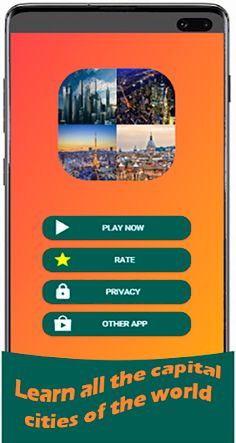 Quiz:Capitals Cities of the Wo - Screenshot 1