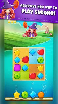 Sudoku Candy Witch - Screenshot 1