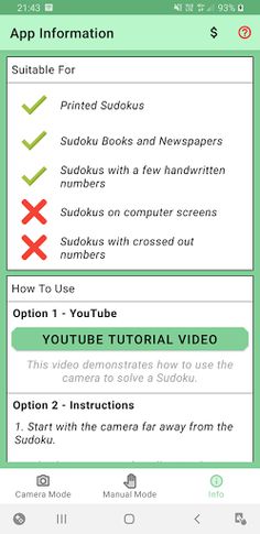 Sudoku Solver (Camera) - Screenshot 3