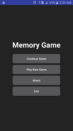 Memory Game - Screenshot 2