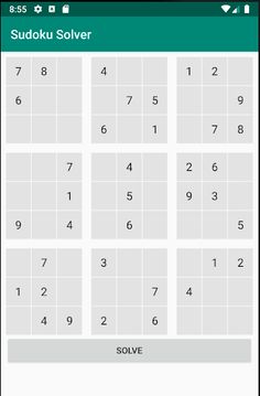 Sudoku Solver - Screenshot 1