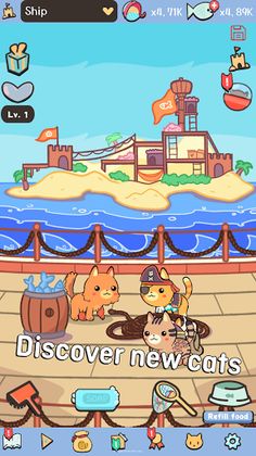 Pocket Cute Cats - Screenshot 2