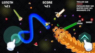 Worms io Gusanos Snake Game - Screenshot 1