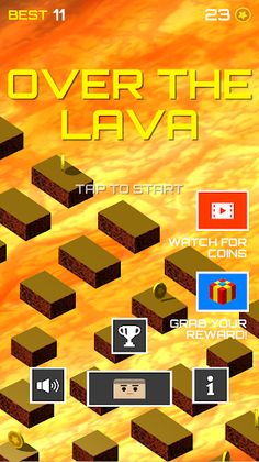 Over the Lava - Screenshot 1