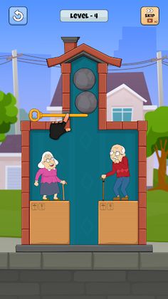 Rescue Granny- Home Pull Pin - Screenshot 2
