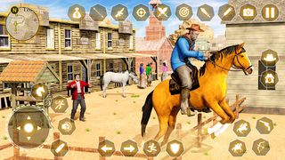 West Cowboy Gun War Horse Game - Screenshot 2