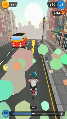 Moto Max: Endless Runner - Screenshot 3