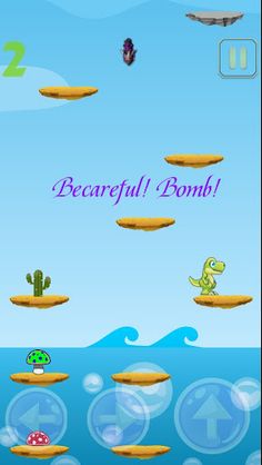 Dino catches the Moon - Screenshot 2