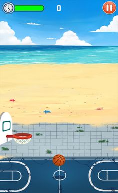 Basketball Flick - Screenshot 2