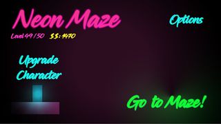 Neon Maze - Screenshot 1