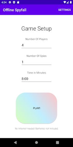 Offline Spyfall - Screenshot 1
