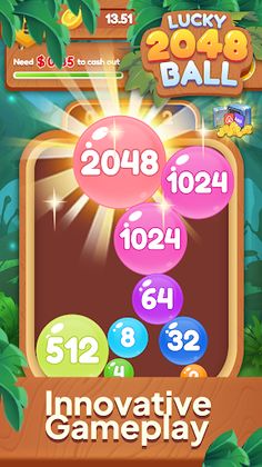 Lucky 2048 Ball - Screenshot 3