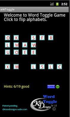 aWToggle Word Game - Screenshot 4