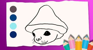 Smurf Cat шайлушай Coloring - Screenshot 2