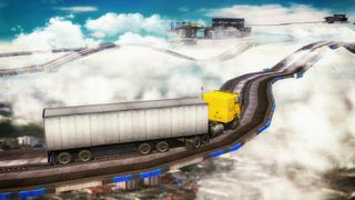 Impossible 18 Wheeler Truck Dr - Screenshot 1