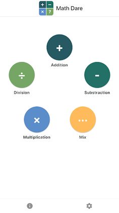 Math Dare. A maths drills quiz - Screenshot 1