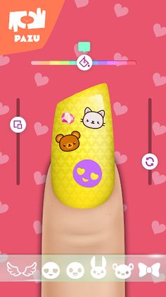 Girls Nail Salon - Kids Games - Screenshot 4