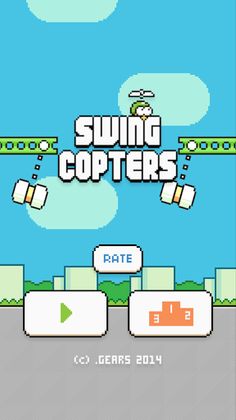 Swing Copters - Screenshot 1