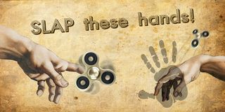 Fidget Spinner Slap (not about - Screenshot 1