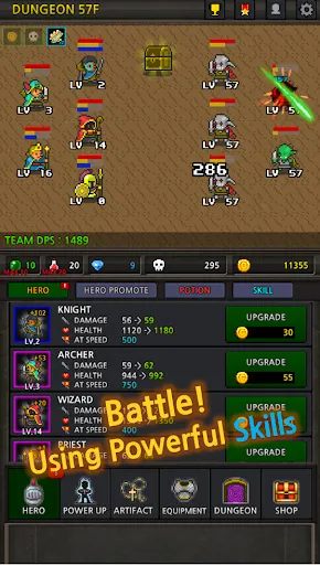 Grow Heroes - Screenshot 3