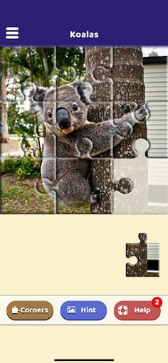 Koala Love Puzzle - Screenshot 2