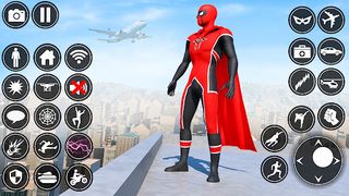 Rope Hero Spider Hero Man Game - Screenshot 1
