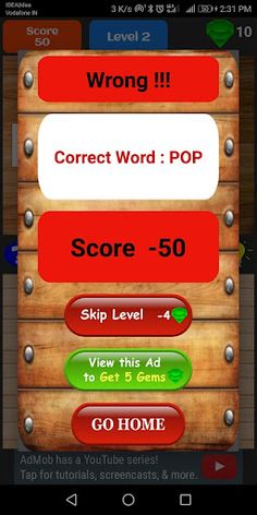 Scrambled Words - Word Game - Screenshot 3