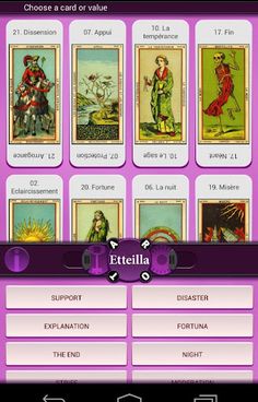 Trainer of Eteilla Tarot - Screenshot 2