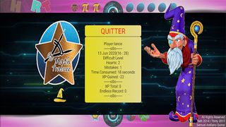 Factoring Quadratics Challenge - Screenshot 2