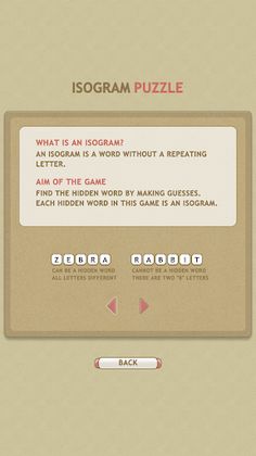 Isogram Puzzle - Screenshot 3