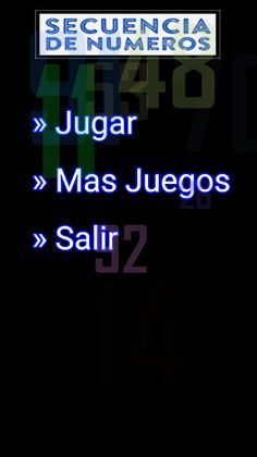 Secuencia de Numeros - Screenshot 1