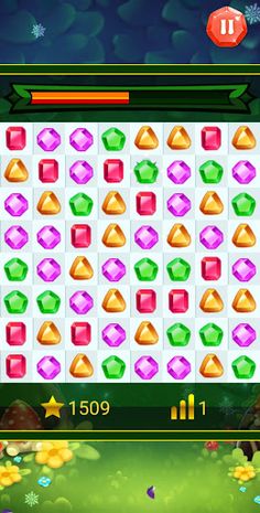 Jewels Puzzling Block Also - Screenshot 3