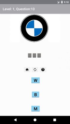 Car Logos Quiz - Screenshot 1