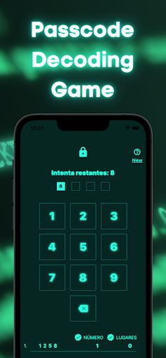 Passcode Hacking Game : Hacker - Screenshot 1