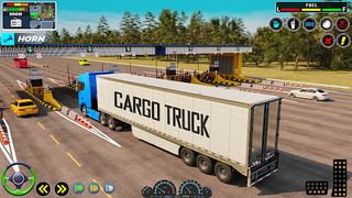 US Cargo Truck Transport 3D - Screenshot 1