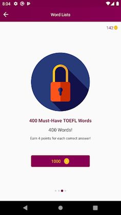 TOEFL Word Memorizer - Screenshot 2