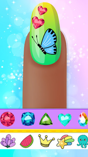 Nail Salon Game Girls Nail art - Screenshot 3