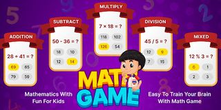 Math Game : Math Master Puzzle - Screenshot 1