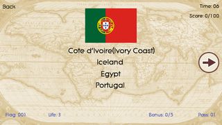 World Flags Quiz - Screenshot 3