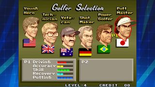 BIG TOURNAMENT GOLF ACA NEOGEO - Screenshot 1