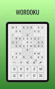 Wordoku - Letter Sudoku Puzzle - Screenshot 1