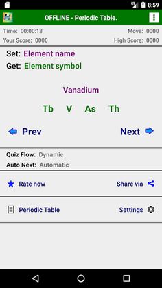 Periodic Table - Screenshot 2