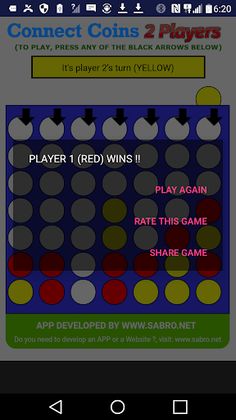 Connect Coins  2 Players - Screenshot 4