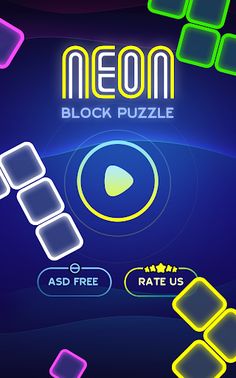 Neon Block Puzzle - Screenshot 2