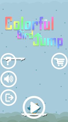 Colorful Bird Jump - Screenshot 1